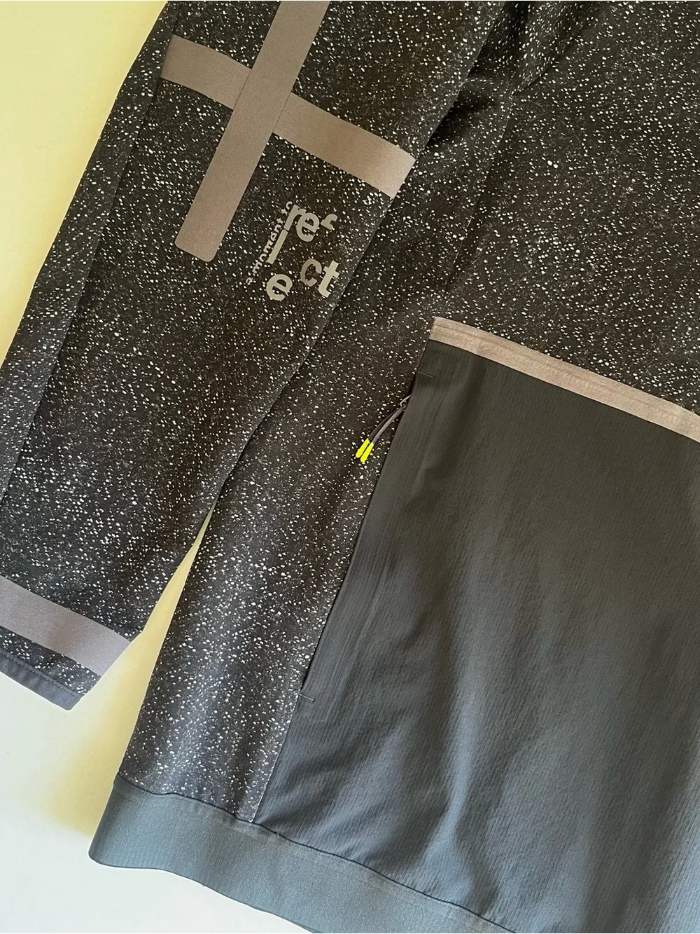 Lululemon x Robert Geller 1/2 Zip Pullover Hoodie Heather Grey Moonphase Size M